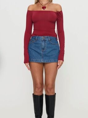 Princess Polly Denim Skirt